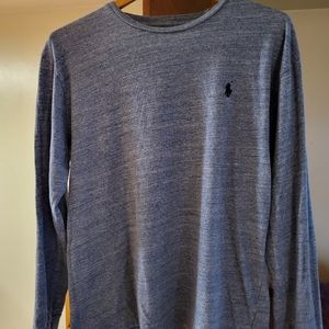 Polo Ralph Lauren Long Sleeve Gray Blue